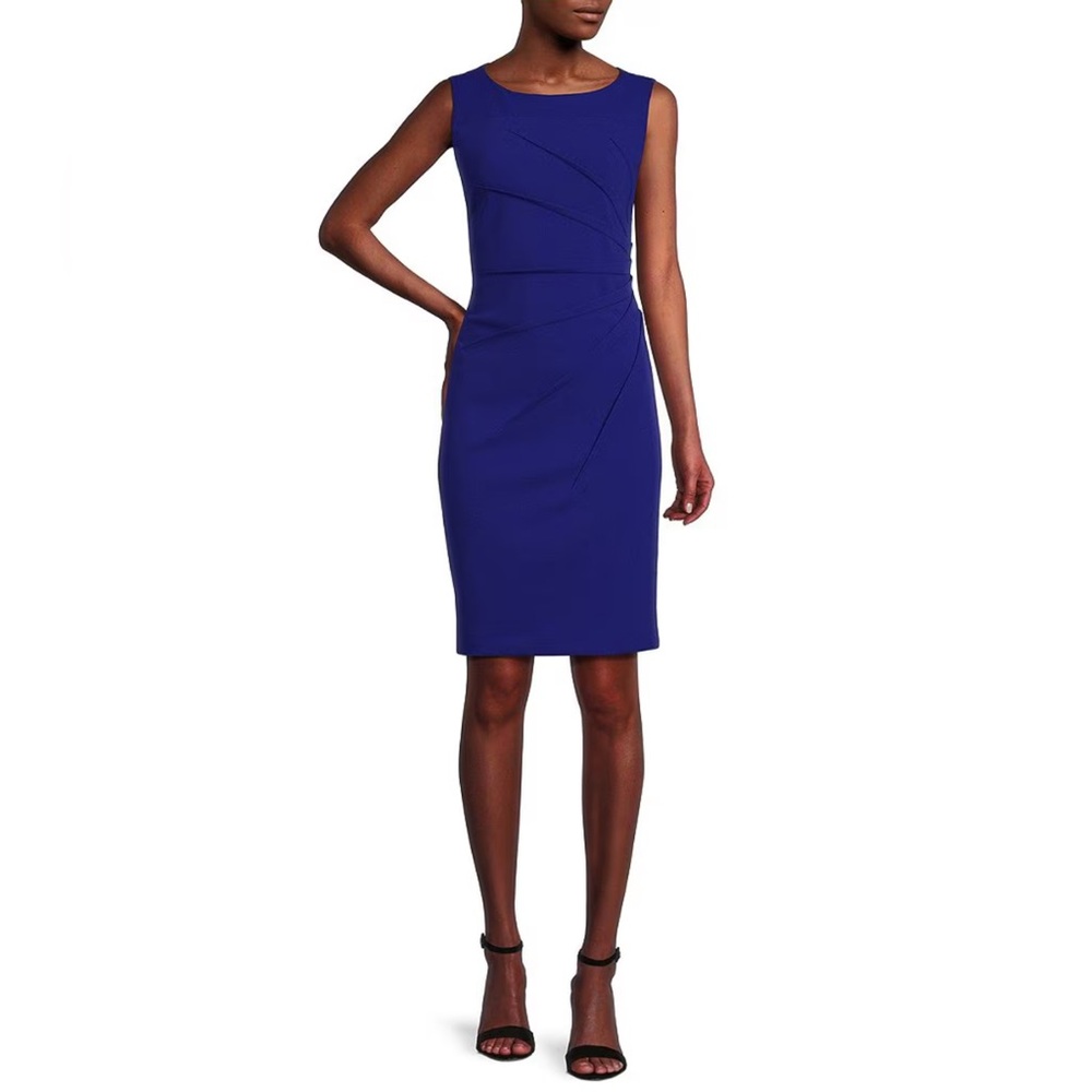 NWT Calvin Klein Starburst Sheath - Size 8 - Picture 2 of 4
